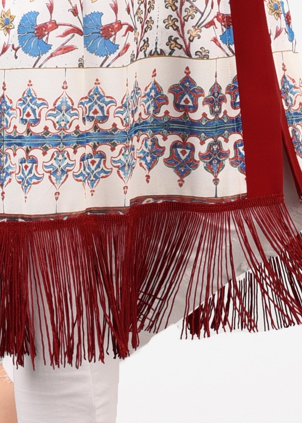 Tesettür giyim KAHVE T 4644 Clara 7953 Tunik-Alv Fashion