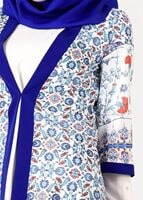 Tesettür giyim LACİVERT T 4644 Clara 7953 Tunik-Alv Fashion