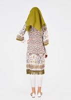 Tesettür giyim YEŞİL T 4644 Clara 7953 Tunik-Alv Fashion