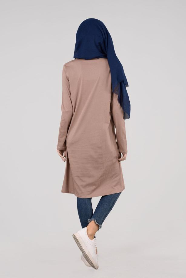 Vêtements hijab TABA T 21215 Allday-Penye Tunik - TRENDTESETTÜR