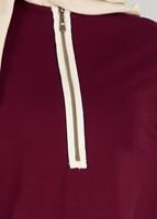 Vêtements hijab ROUGE BORDEAUX T 56015 Allday-Penye Tesettür Tunik