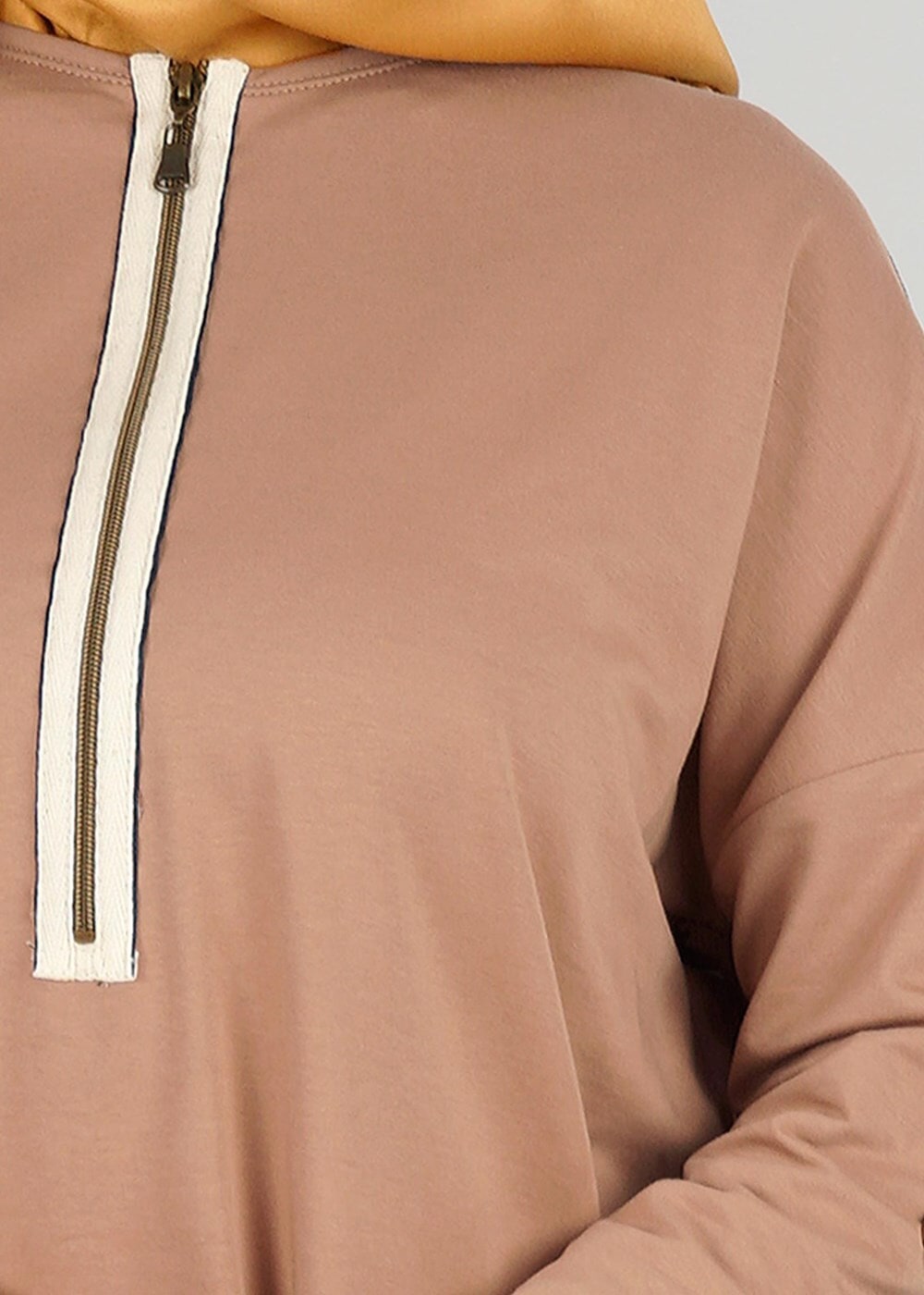 Tesettür giyim TABA T 56015 Allday-Penye Tesettür Tunik