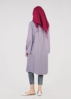 Tesettür giyim MOR T 95115 Allday-Nakışlı Tesettür Tunik