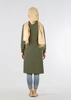 Hijab clothing KHAKI T 2000 Etnik Desenli Tunik-Yılmazlar