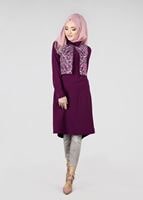 Tesettür giyim MÜRDÜM T 4674 Almina 271175 2&prime;li Tunik-Alv Fashion
