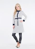 Tesettür giyim KREM T 4679 Moss Crep Tesettür Tunik-Alv Fashion