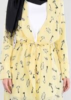 Tesettür giyim SARI T 4698 Rosa 8291 Tesettür Tunik-Alv Fashion