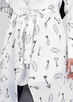 Tesettür giyim KREM T 4698 Rosa 8291 Tesettür Tunik-Alv Fashion