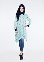 Tesettür giyim MAVİ T 4804 Verso 8293 Tunik-Alv Fashion