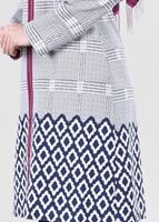 Tesettür giyim LACİVERT T 1700 Alaska Tesettür Trench-Alv Fashion