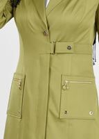 Tesettür giyim YEŞİL T 1807 Yaren Tesettür 43717 Trench-Alv Fashion