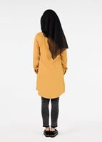 Tesettür giyim TURUNCU T 4647 6384 Tesettür Tunik-Alv Fashion