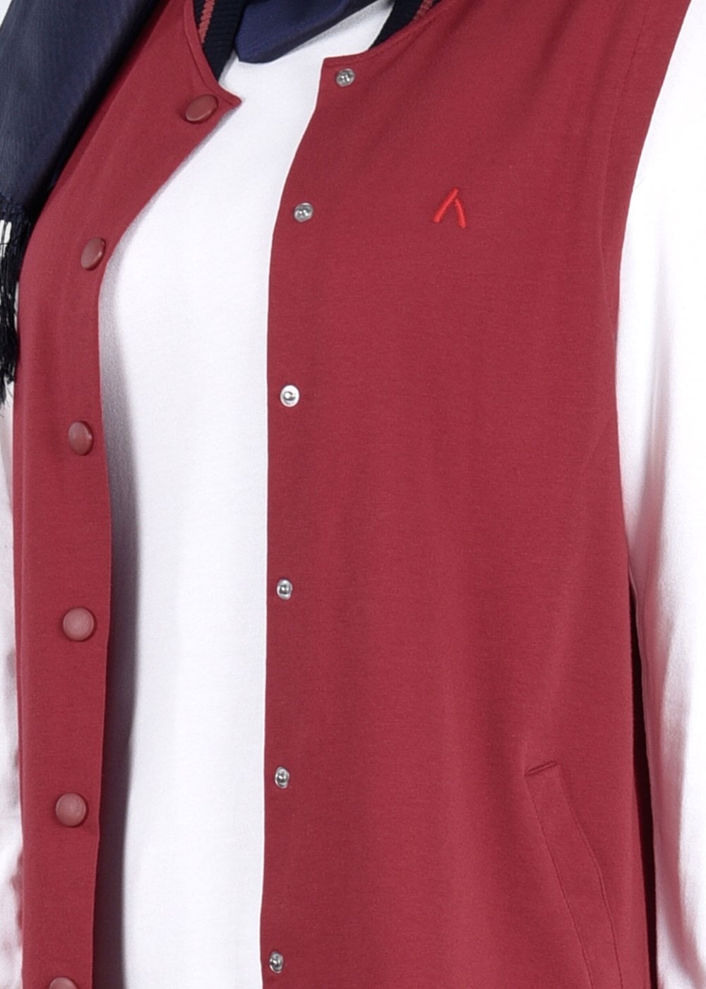 Tesettür giyim KAHVE T 1707 Allday-Tesettür  Yelek