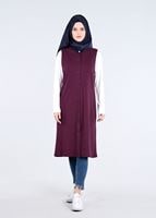 Tesettür giyim MÜRDÜM T 1707 Allday-Tesettür  Yelek