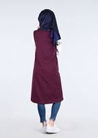Tesettür giyim MÜRDÜM T 1707 Allday-Tesettür  Yelek