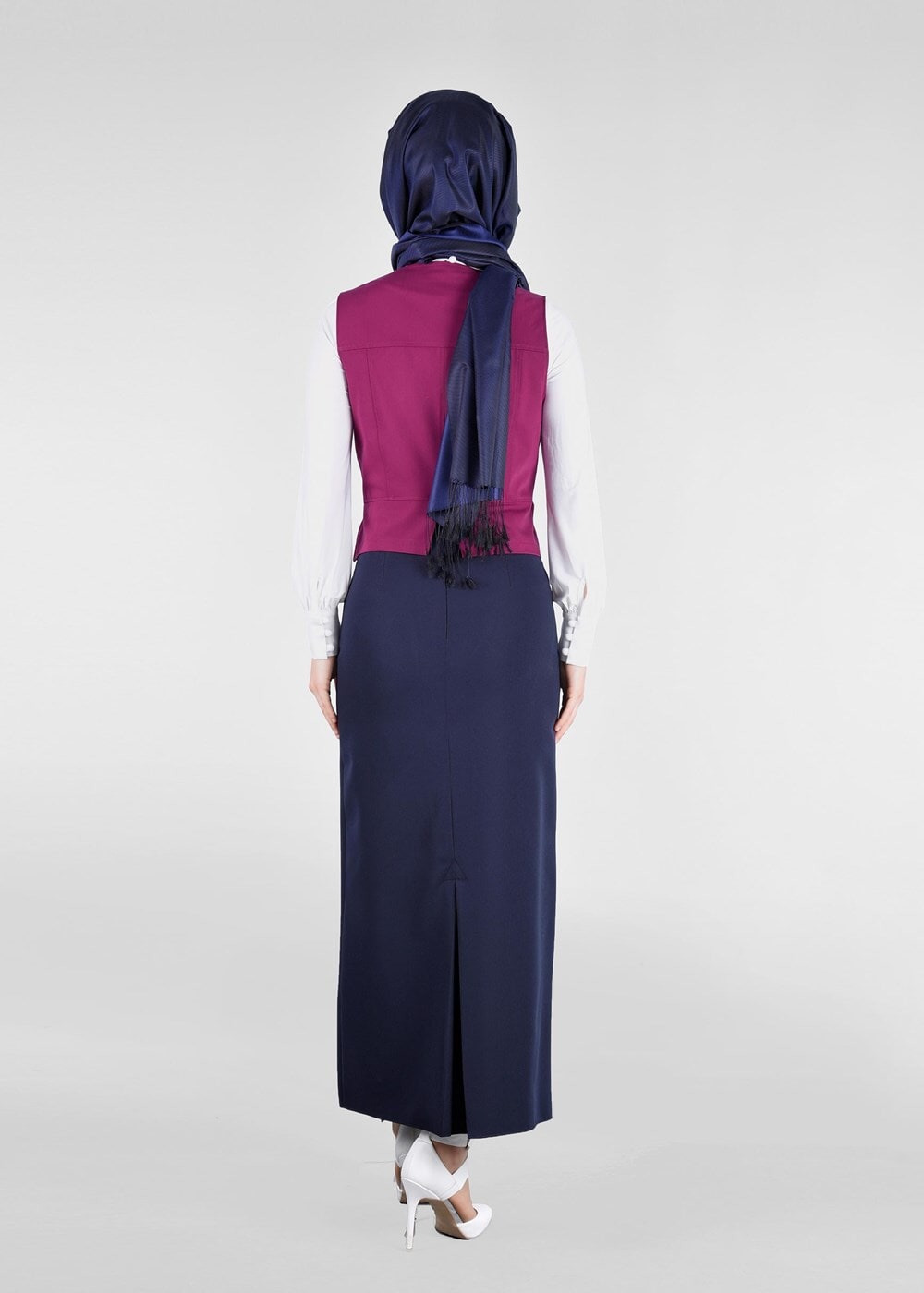 Tesettür giyim MOR T 4376 Life Tesettür Yelek-Alv Fashion