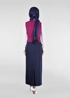 Tesettür giyim MOR T 4376 Life Tesettür Yelek-Alv Fashion