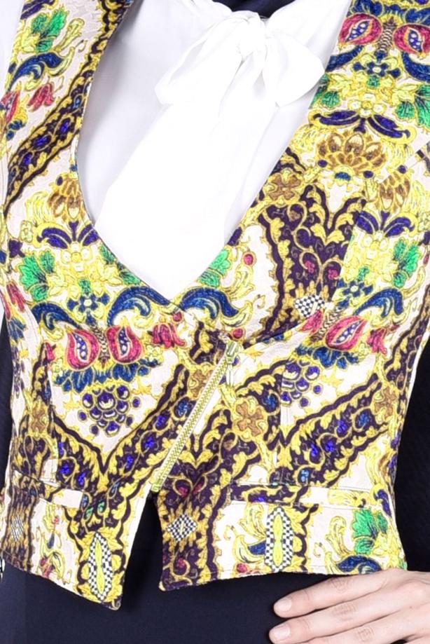 Vêtements hijab  T 4542 Almina Yelek-Alv Fashion - TRENDTESETTÜR