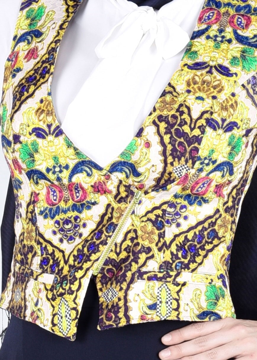 Hijab clothing BLACK T 4542 Almina Yelek-Alv Fashion