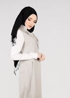 Tesettür giyim TURUNCU T 4597 Berta Tesettür Yelek-Alv Fashion