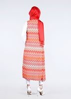 Tesettür giyim PEMBE T 4618 Chiara Yelek-Alv Fashion