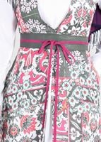 Vêtements hijab FUCHSIA T 4622 Burble Crep Tesettür 7934 Yelek-Alv Fashion