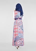 Vêtements hijab CORAIL T 4622 Burble Crep Tesettür 7934 Yelek-Alv Fashion