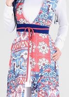 Vêtements hijab CORAIL T 4622 Burble Crep Tesettür 7934 Yelek-Alv Fashion