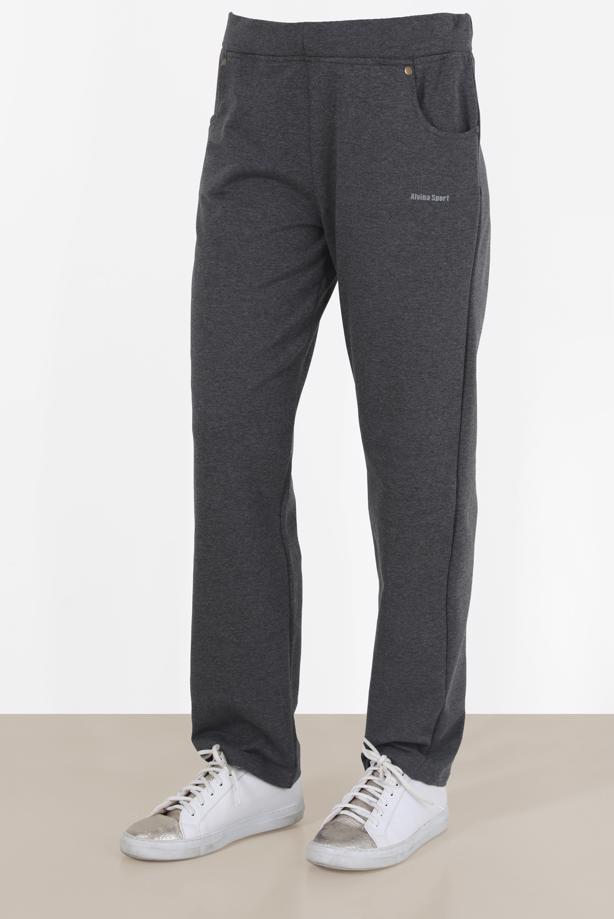 Tesettür giyim GRİ CEPLİ VE PAMUKLU EŞOFMAN ALTI 7200 - TRENDTESETTÜR