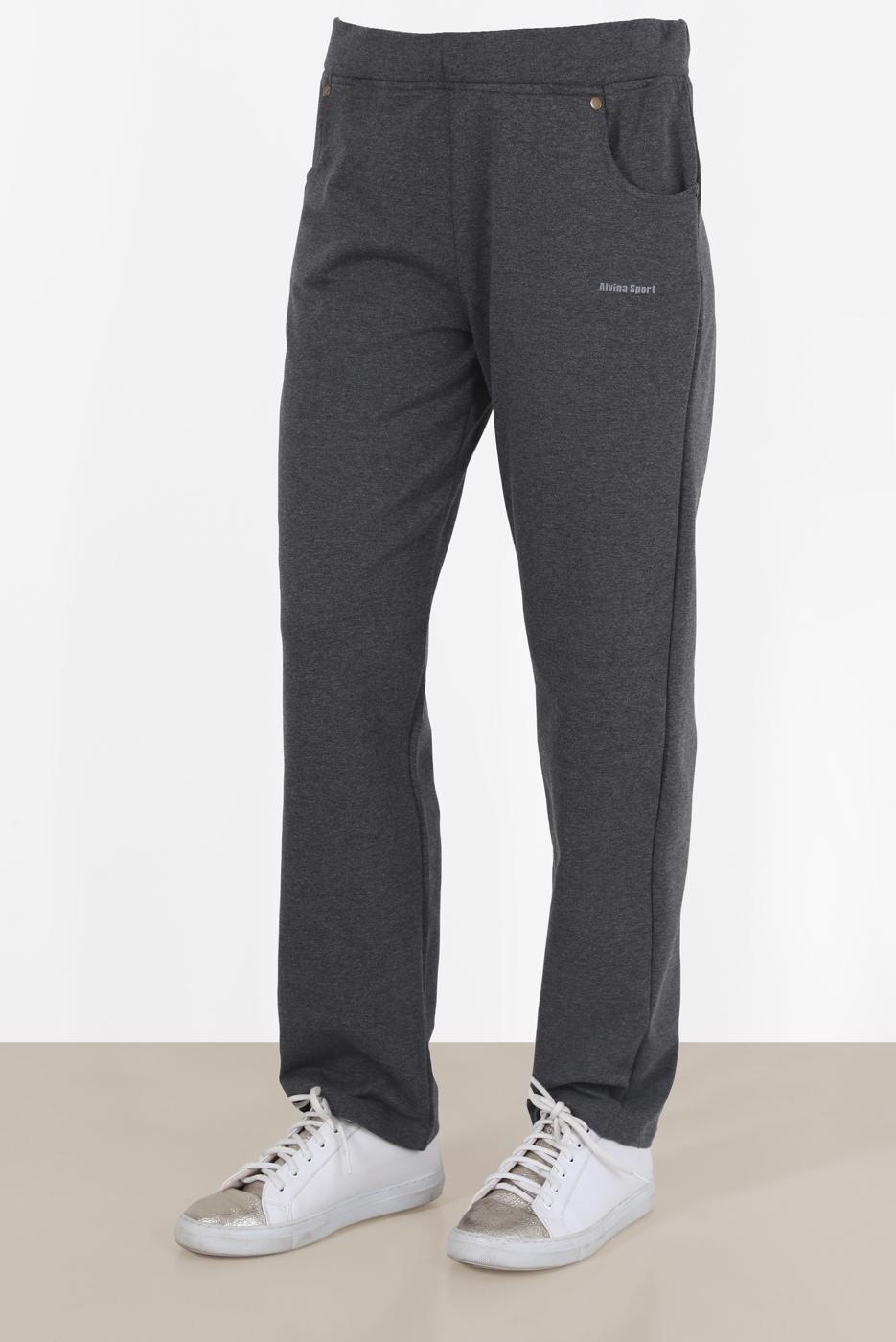 Tesettür giyim GRİ CEPLİ VE PAMUKLU EŞOFMAN ALTI 7200