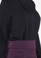 Hijab clothing NAVY BLUE BEADED BLOUSE 4830 