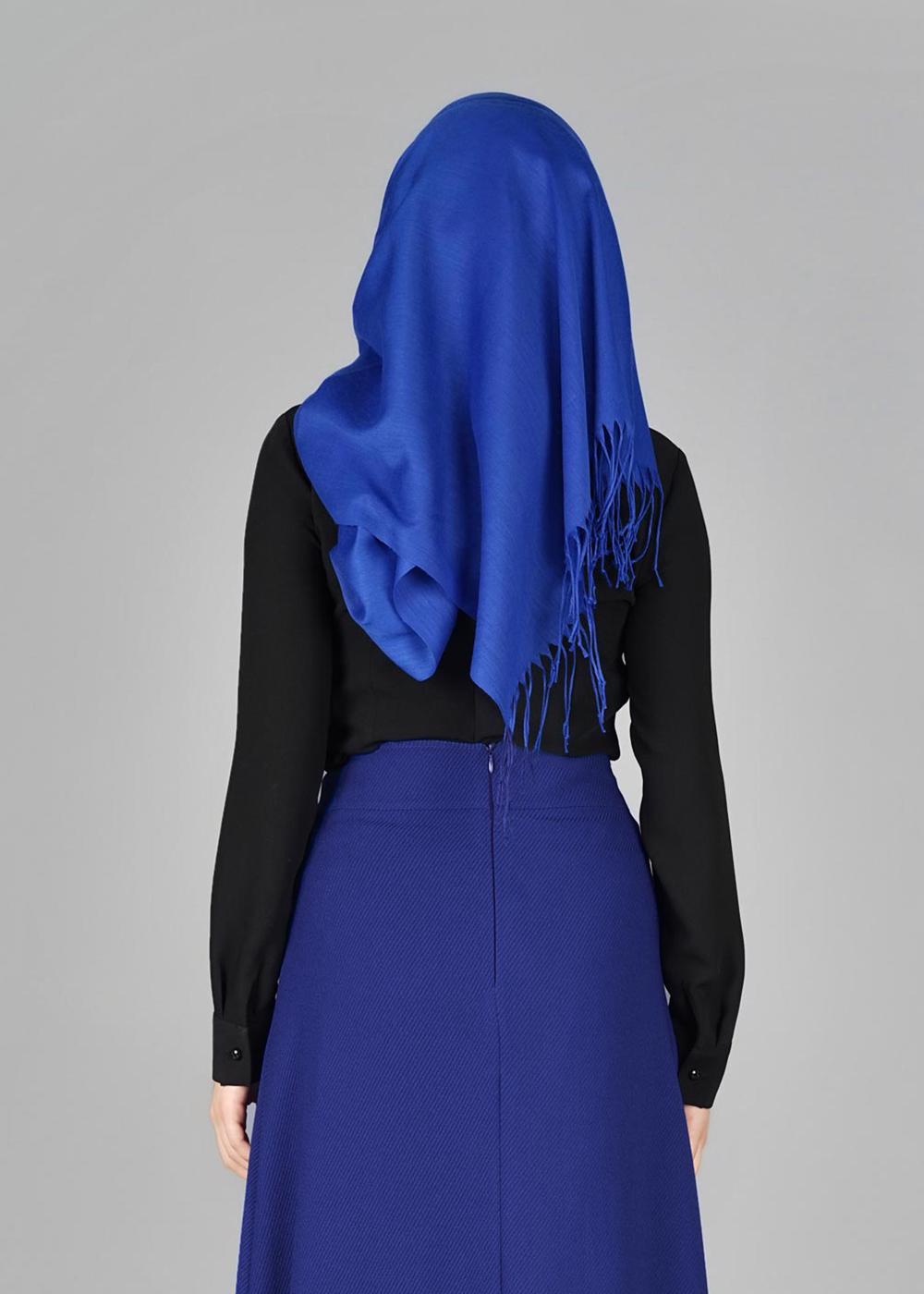 Tesettür giyim SİYAH DAR KESİM BLUZ 4919 