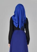 Tesettür giyim SİYAH DAR KESİM BLUZ 4919 