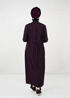 Tesettür giyim MÜRDÜM KUŞAK DETAYLI CEKET 4932 