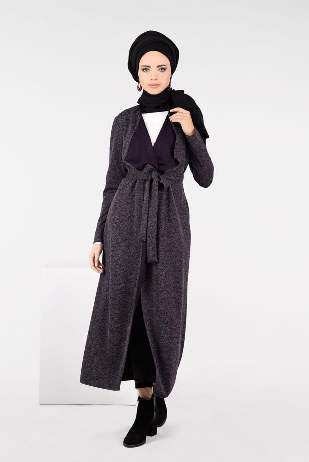 Vêtements hijab  BELTED JACKET 4933  - TRENDTESETTÜR
