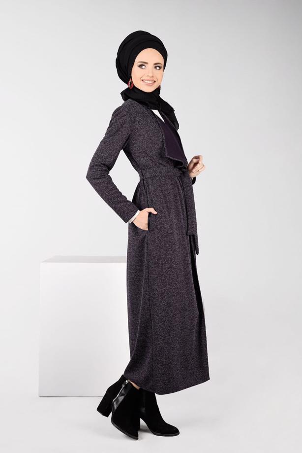 Vêtements hijab  BELTED JACKET 4933  - TRENDTESETTÜR