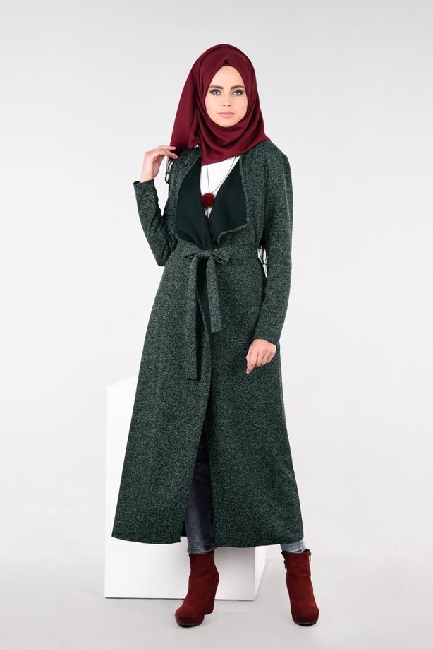 Vêtements hijab  BELTED JACKET 4933  - TRENDTESETTÜR