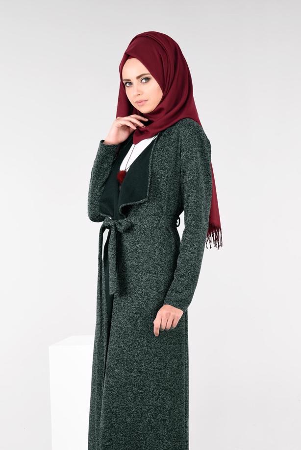 Vêtements hijab  BELTED JACKET 4933  - TRENDTESETTÜR