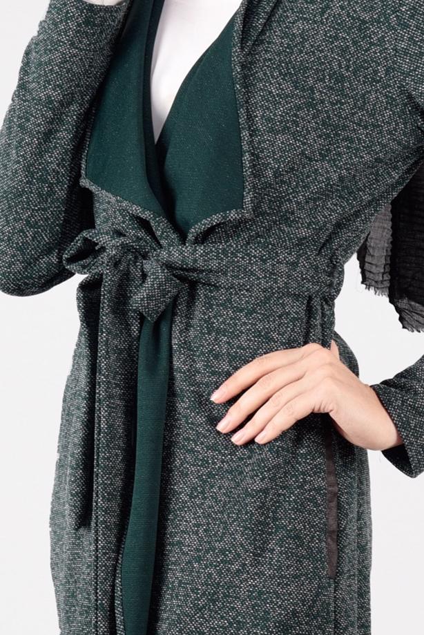Vêtements hijab  BELTED JACKET 4933  - TRENDTESETTÜR