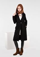 Tesettür giyim SİYAH DÜĞMELİ CEKET 4953 