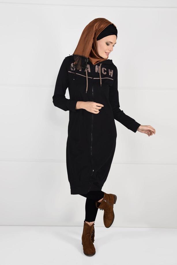 Vêtements hijab  HOODED SPORT JACKET 7051  - TRENDTESETTÜR