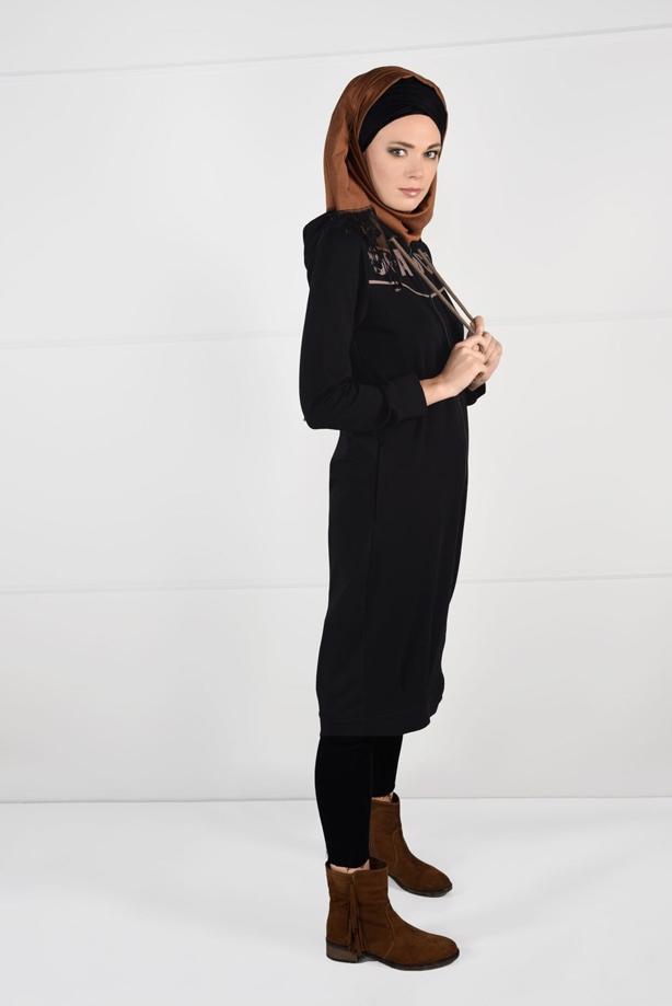Vêtements hijab  HOODED SPORT JACKET 7051  - TRENDTESETTÜR