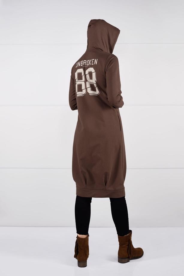 Tesettür giyim  KAPÜŞONLU SPOR CEKET 7051  - TRENDTESETTÜR