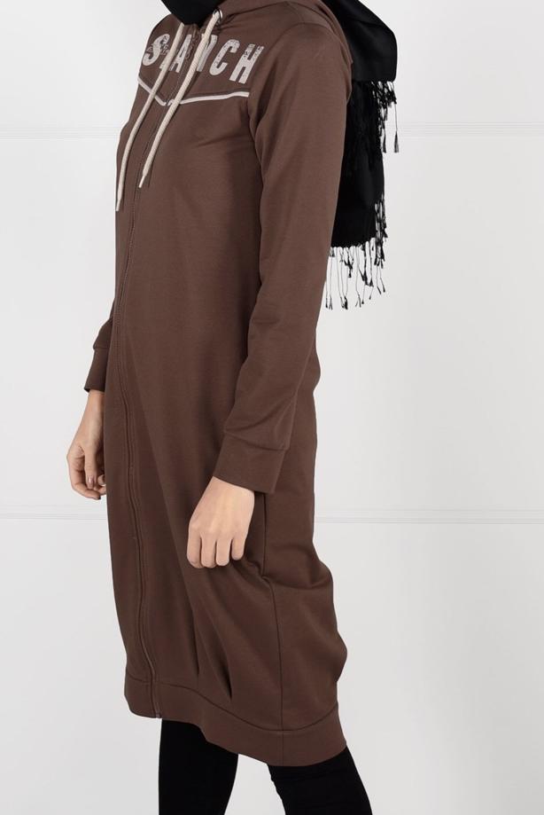 Vêtements hijab  HOODED SPORT JACKET 7051  - TRENDTESETTÜR