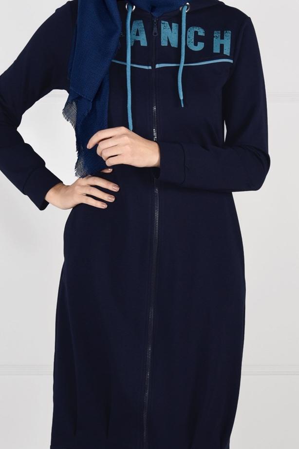 Vêtements hijab  HOODED SPORT JACKET 7051  - TRENDTESETTÜR