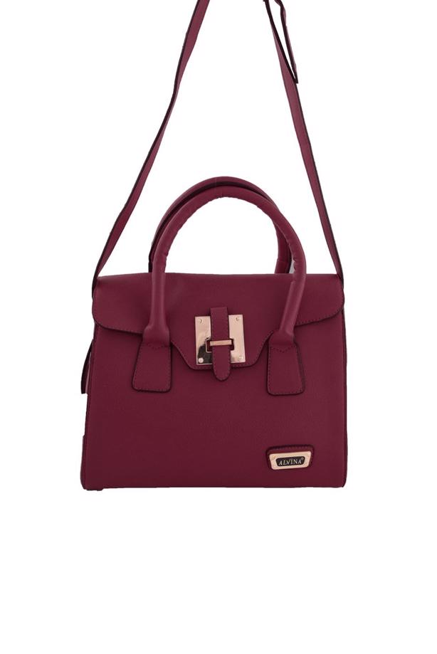 Tesettür giyim KIRMIZI T 306 ALVİNA ÇANTA - TRENDTESETTÜR
