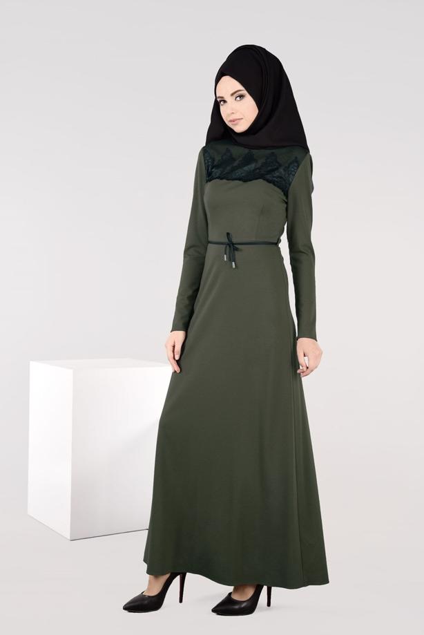 Vêtements hijab  LACY DRESS 4904 - TRENDTESETTÜR