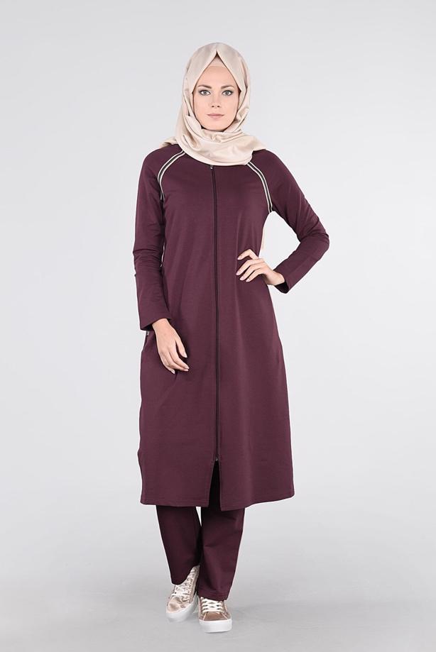 Hijab clothing PLUM REGLAN TRACKSUIT 31104 - TRENDTESETTÜR