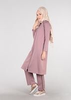 Tesettür giyim PEMBE REGLAN EŞOFMAN TAKIM 31104 