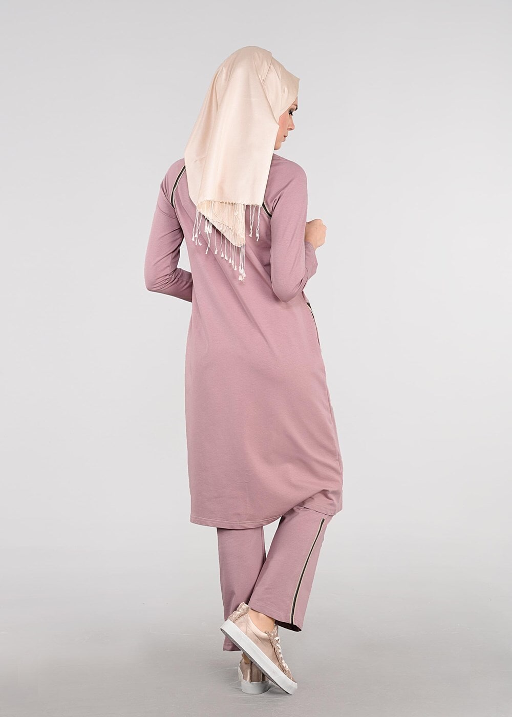 Hijab clothing PINK REGLAN TRACKSUIT 31104